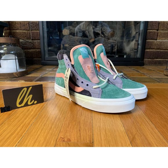 Size 5 M/ 6.5 W Vans Off The Wall High Ultracush Scotchguard Athletic Sneakers 7 - Picture 3 of 6